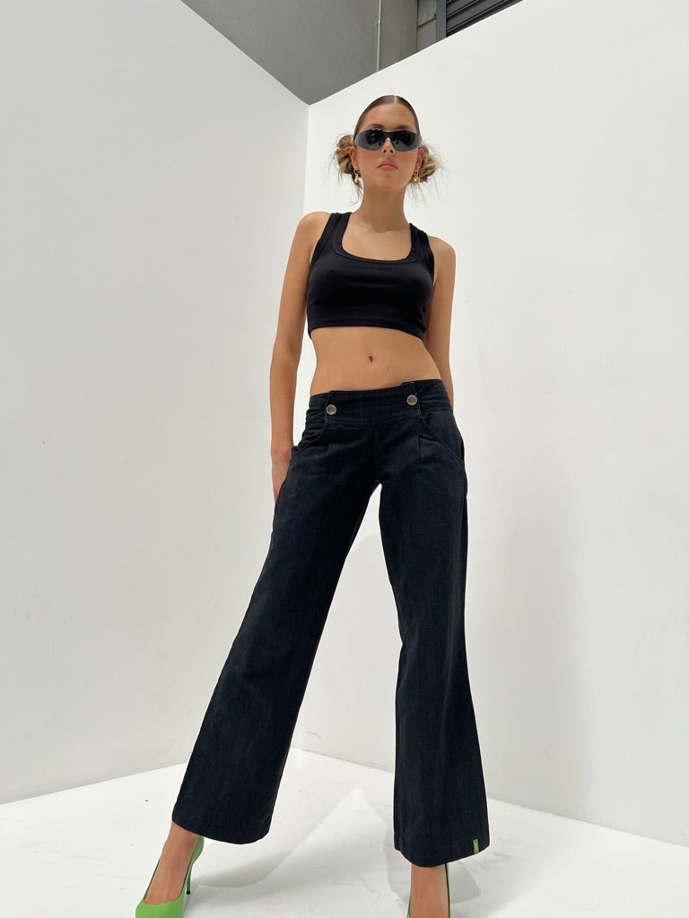 Low Waisted Suit Pants